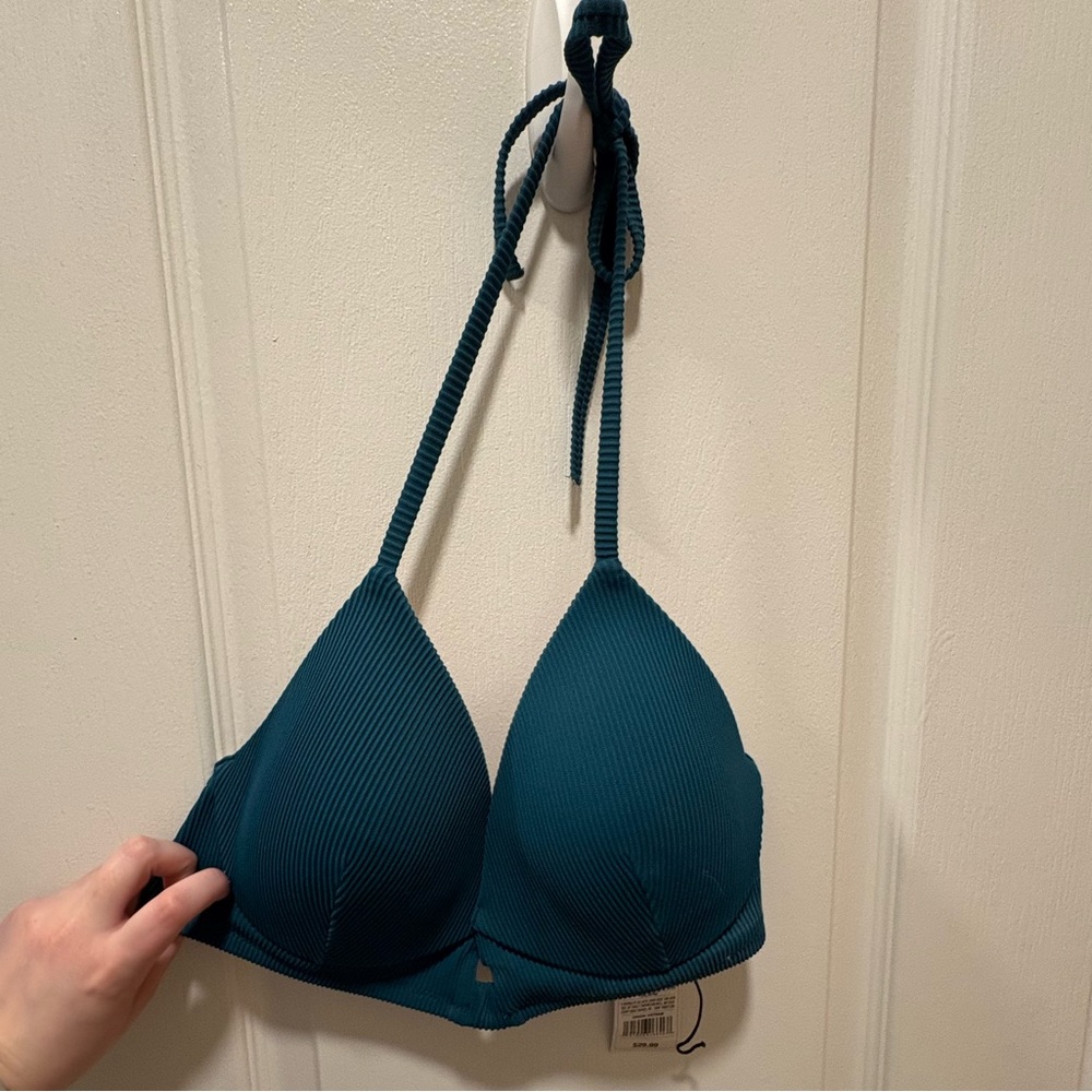 Teal Bikini Top